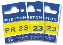 Barbless, round bend, Nickel